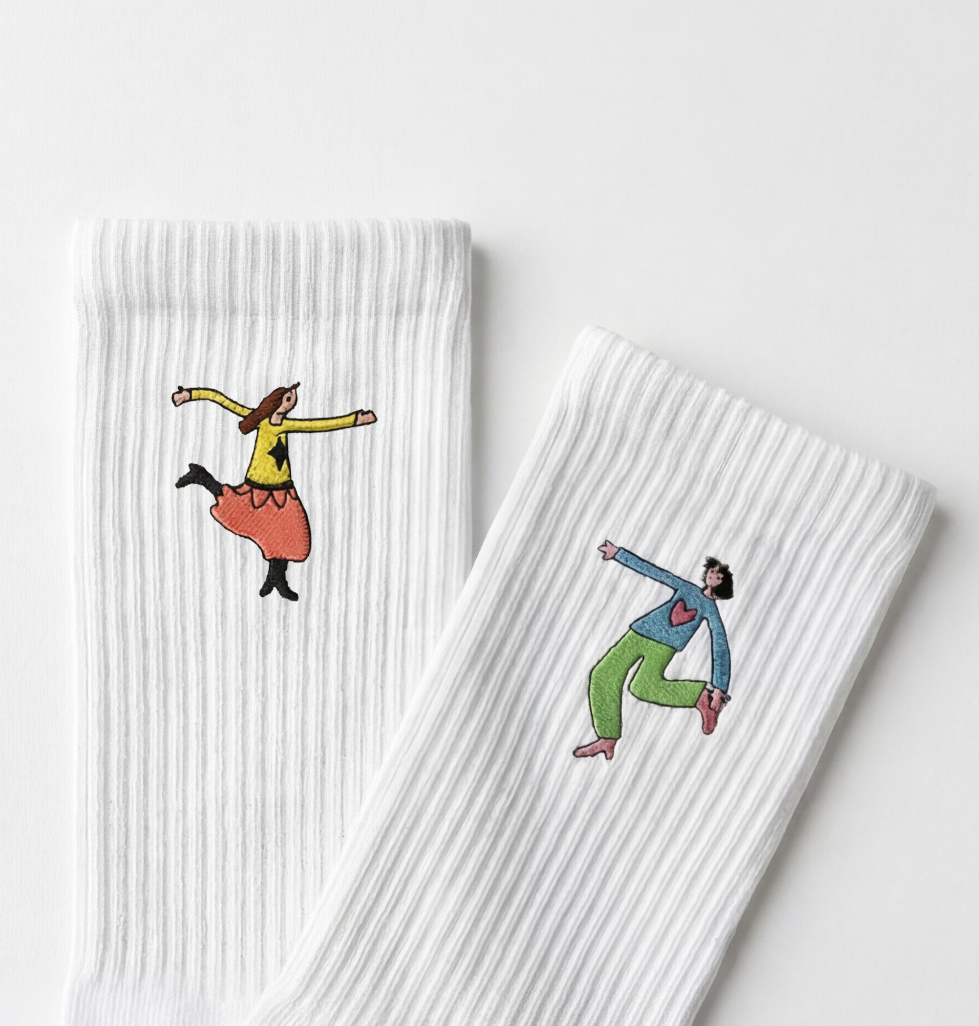 Embroidered Studio Standard Socks