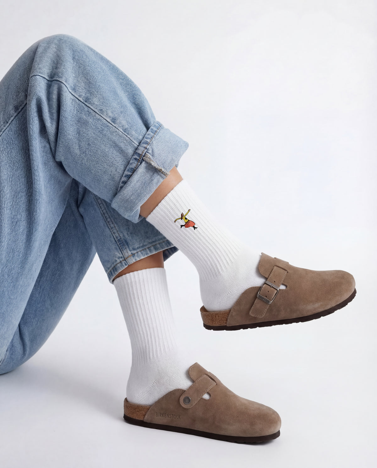 Embroided Standard Embroidered Studio Standard Socks
